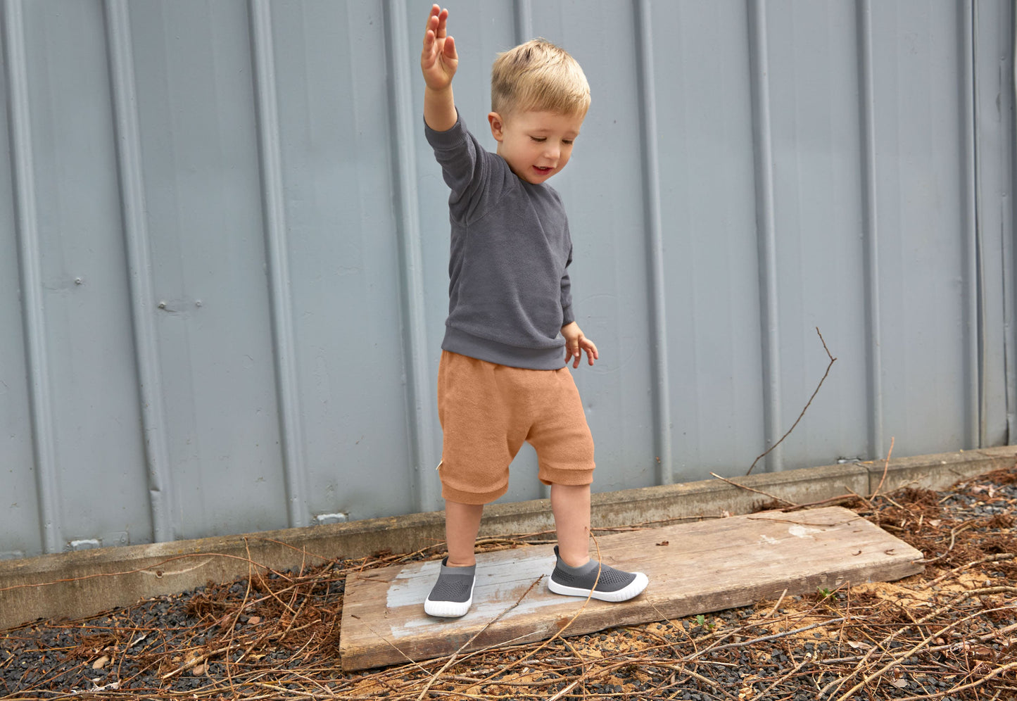 Sweat éponge "anthracite" - Lässig