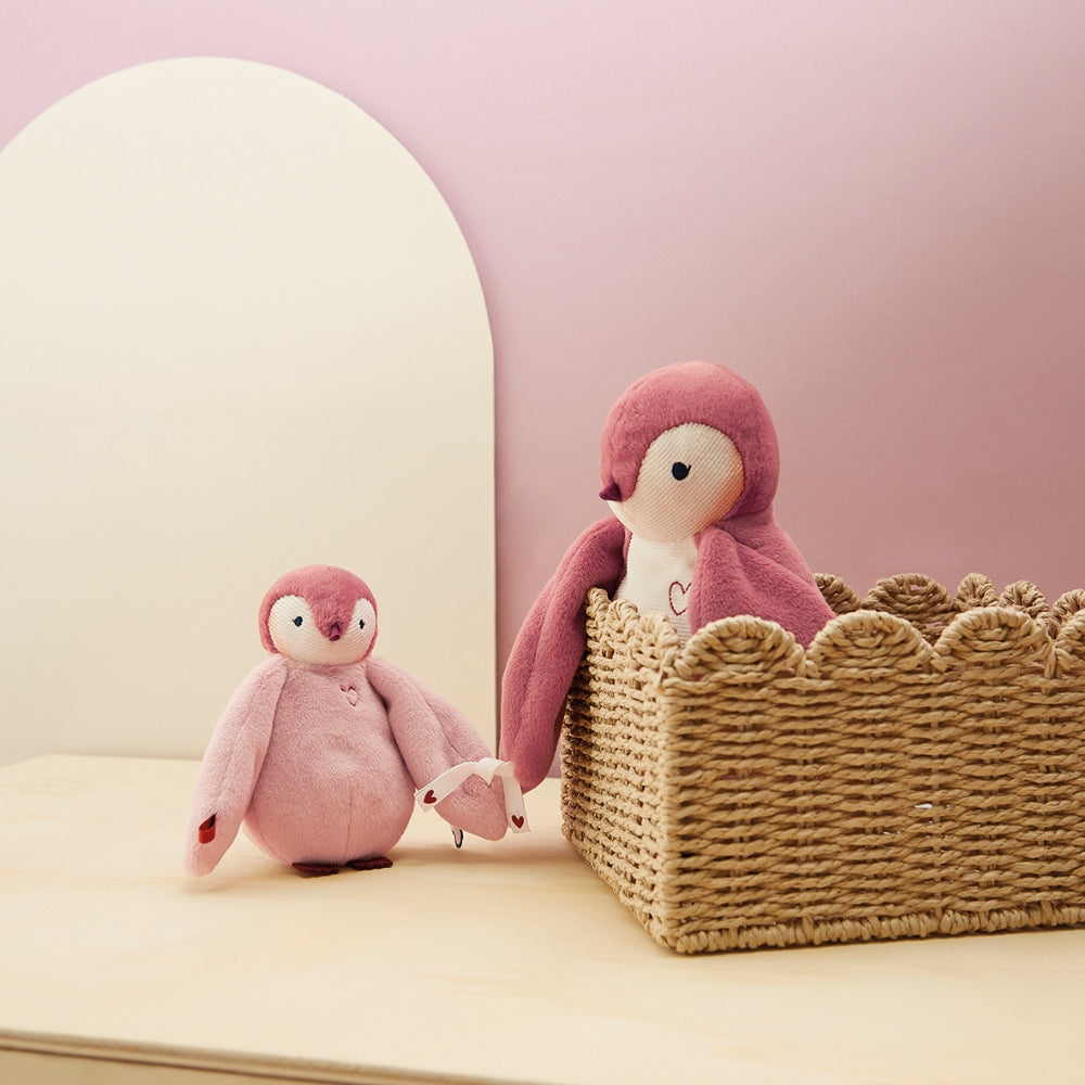 Peluches manchots Câlins rose "Complices" - Kaloo