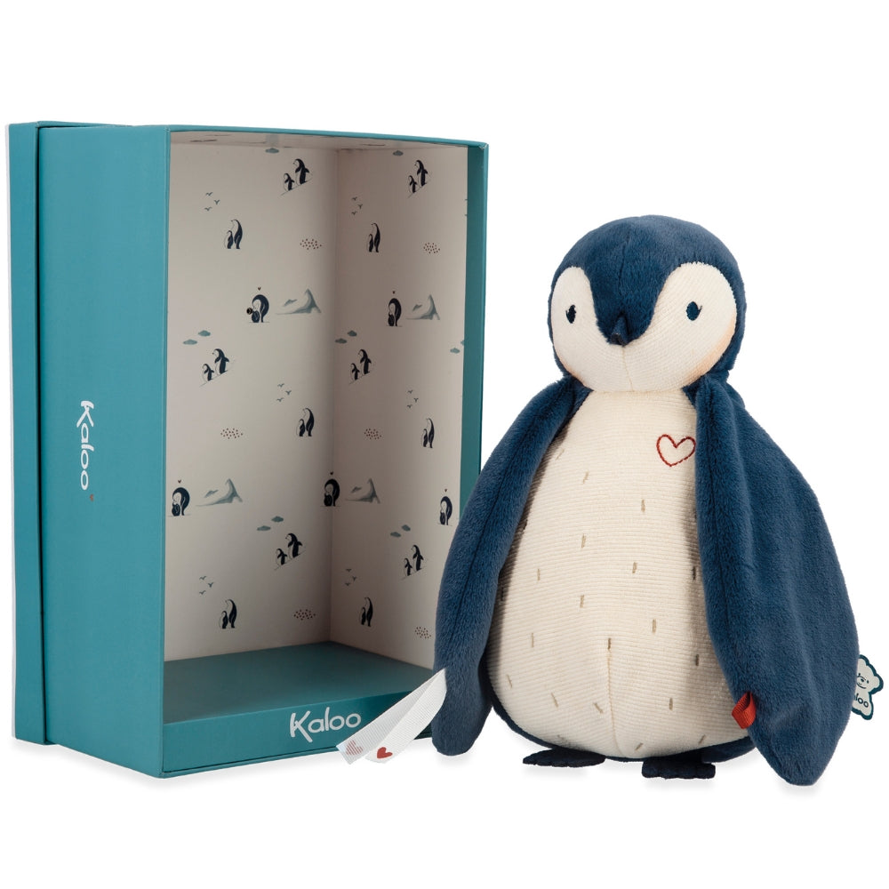 Peluche bruits blancs/enregistreur vocal Manchot Bleu - Kaloo