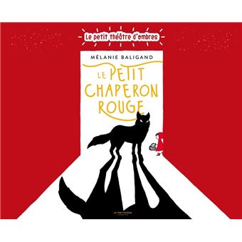 Livre, théâtre d'ombres "Le Petit Chaperon Rouge"