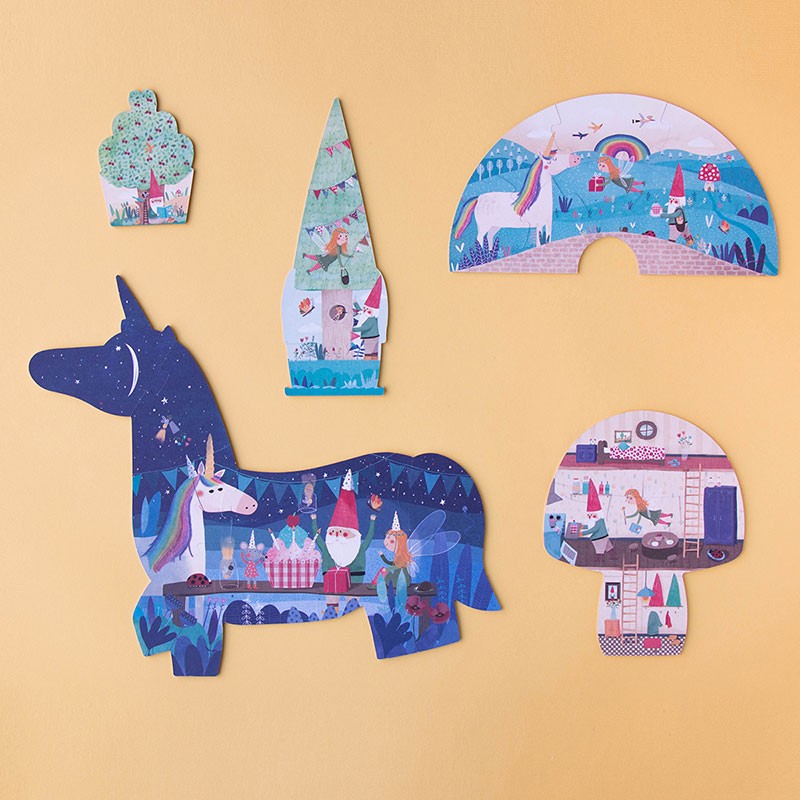 Puzzle "Happy Birthday unicorn" - Londji