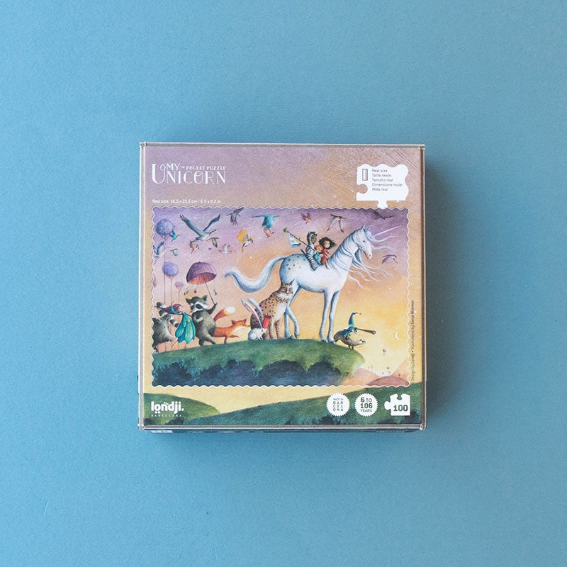 Puzzle pocket "My unicorn" - Londji