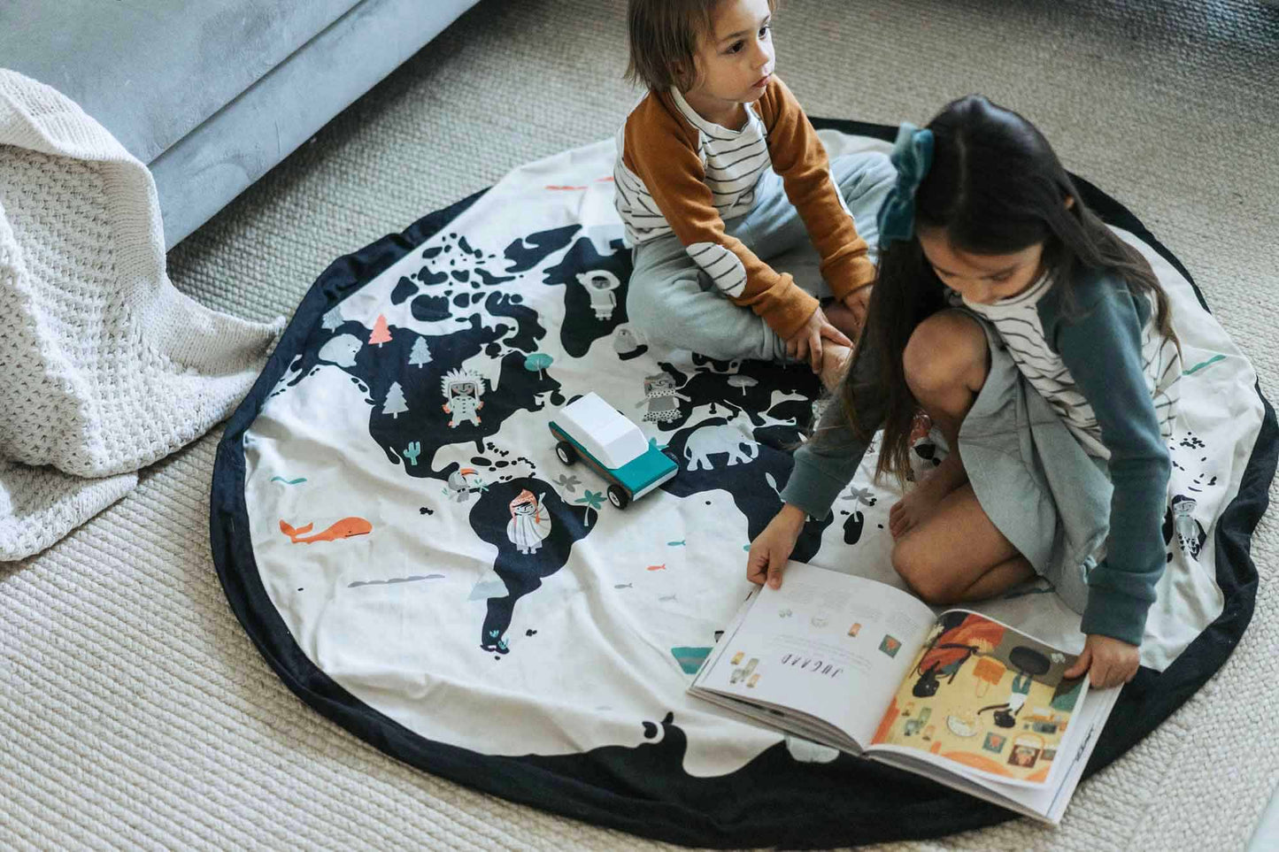 Tapis de jeu "Worldmap" - Play & Go