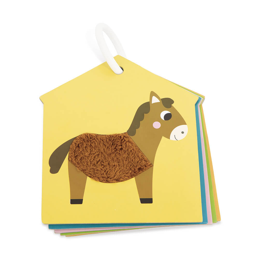 Cartes tactiles " Les animaux de la ferme" - Janod