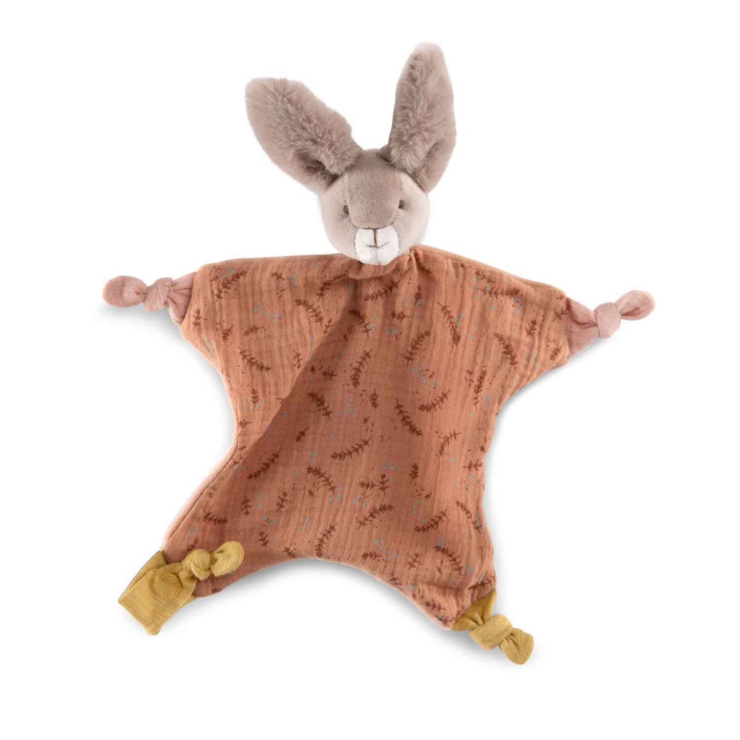 Doudou lapin argile "Trois petits lapins" - Moulin Roty