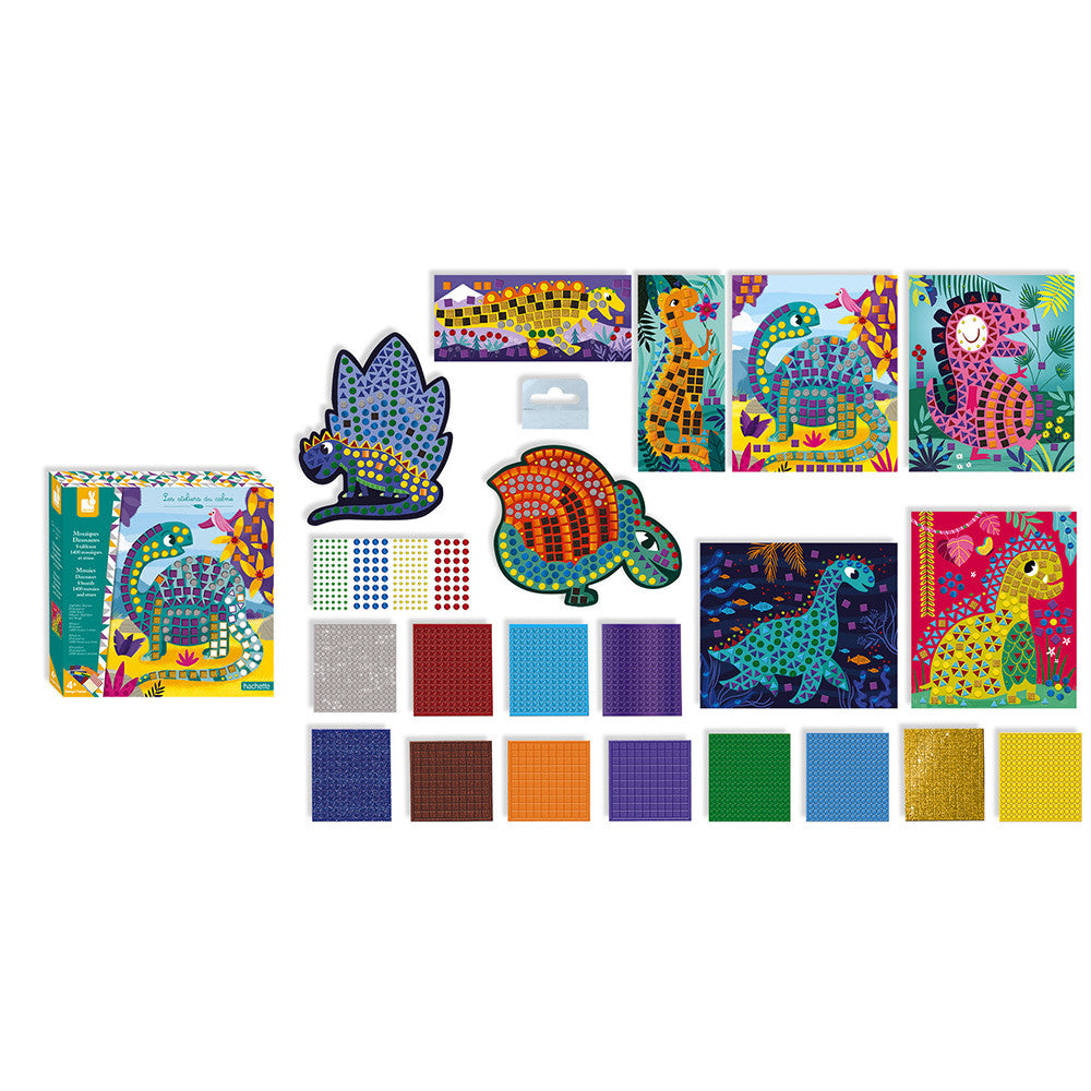 Kit créatif: "Mosaïques Dinosaures" - Janod