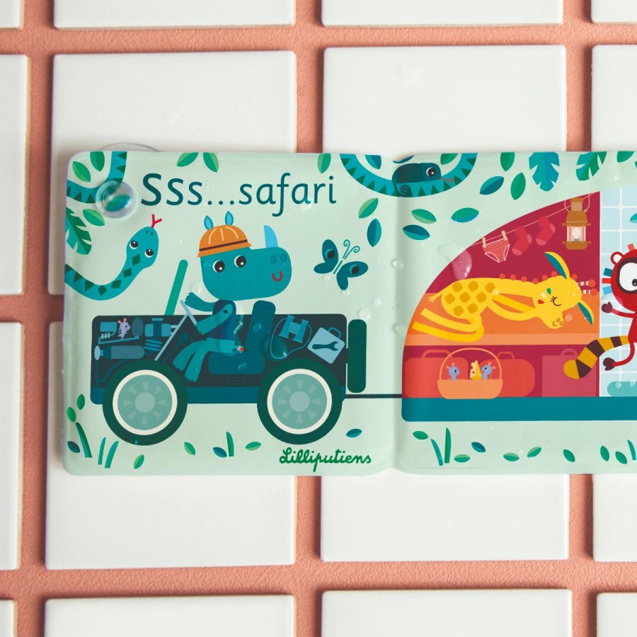 Panneau de bain magique "Safari" - Lilliputiens