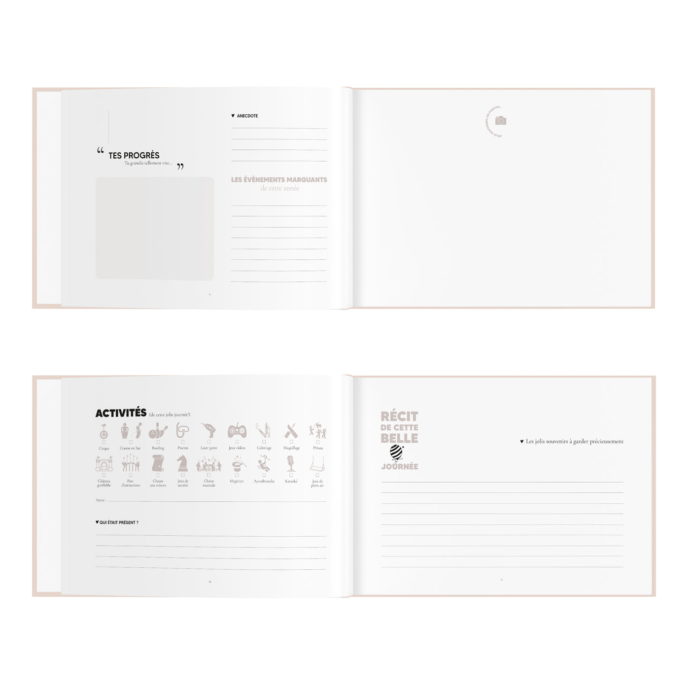 Livre "Souvenirs de tes anniversaires" - Zakuw