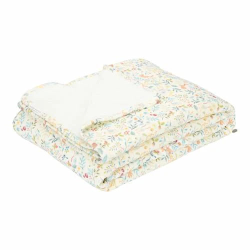 Couverture de lit multicolore Forest Friends - Little Dutch