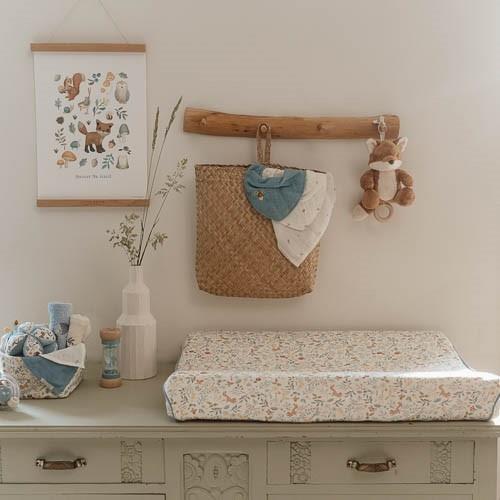 Housse de matelas à langer "Forest Friends" - Little Dutch