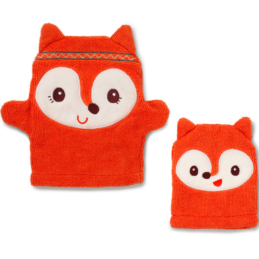 Gants de toilette marionnette "Alice " - Lilliputiens