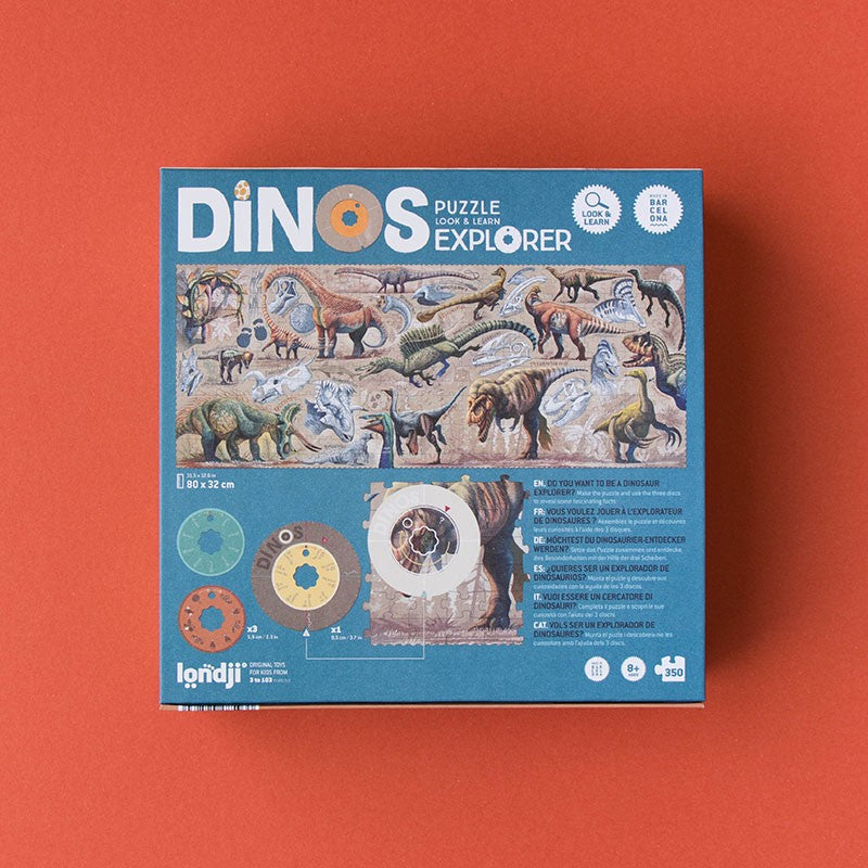 Puzzle " Dinos explorer" - Londji