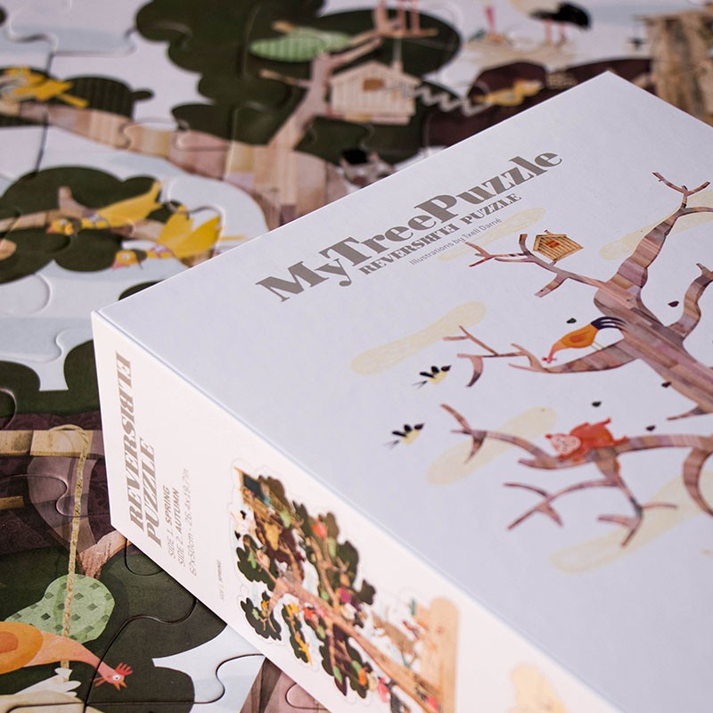 Puzzle "My Tree Puzzle " réversible - Londji
