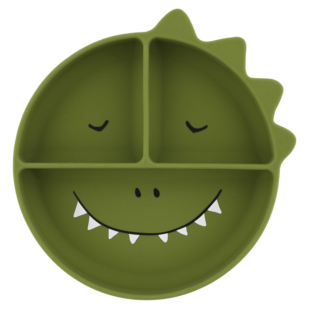 Assiette ventouse en silicone "Dino" - Trixie