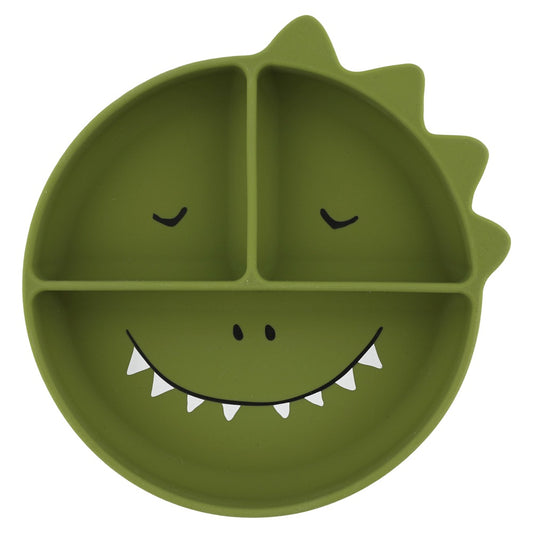 Assiette ventouse en silicone "Dino" - Trixie