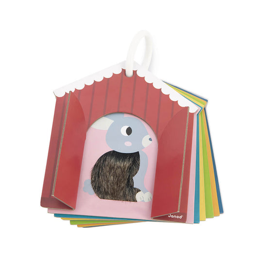 Cartes tactiles " Les animaux de la ferme" - Janod