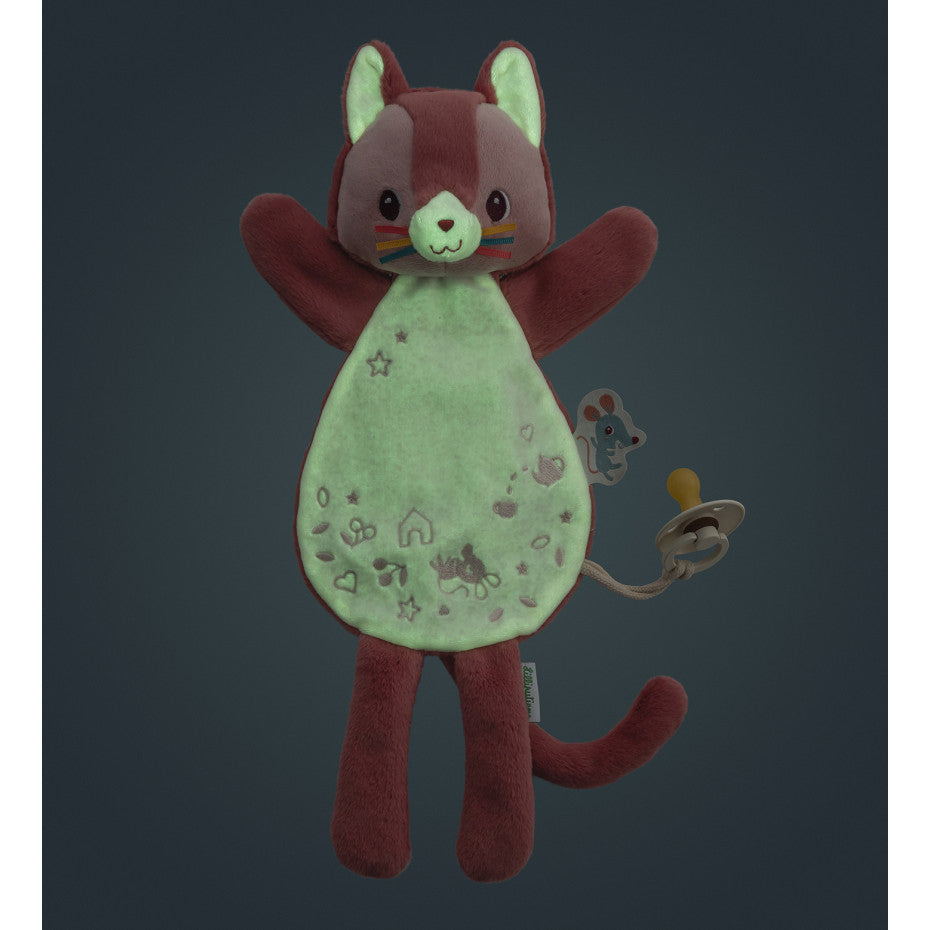 Doudou phosphorescent "Jeanne le chat" - Lilliutiens (3 exemplaires)