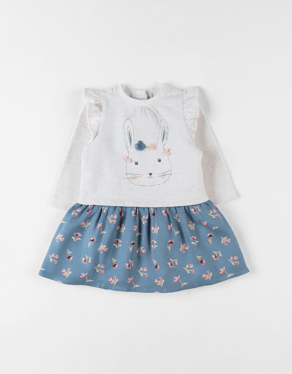 Robe "Petit lapin" - Noukies