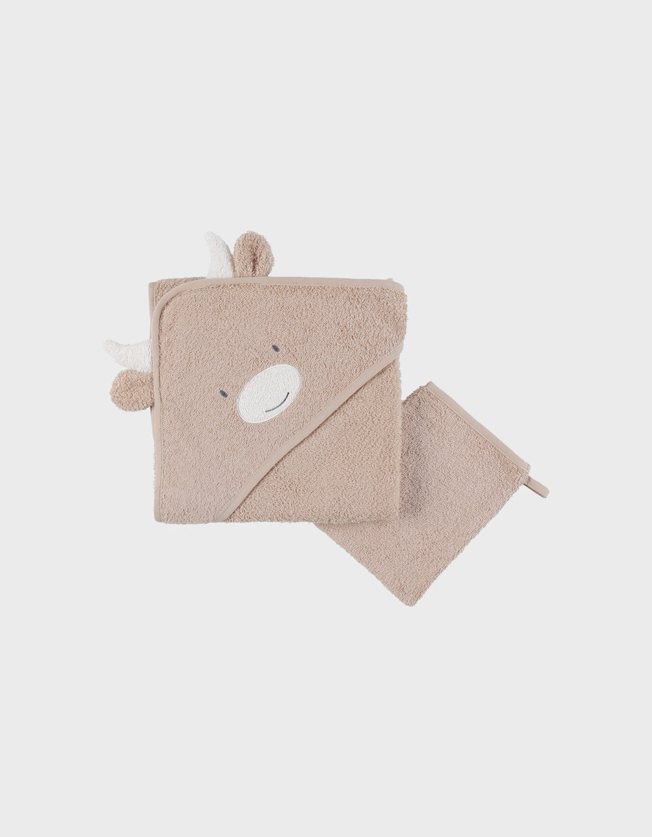 Ensemble cape de bain Fluffy - Noukies