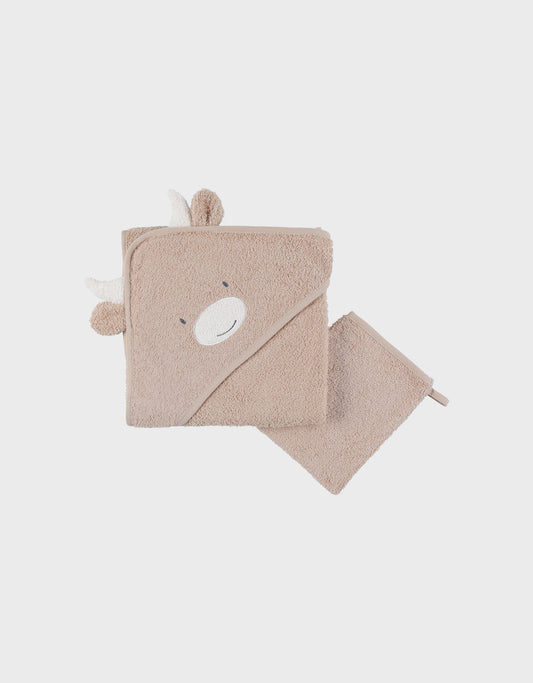 Ensemble cape de bain Fluffy - Noukies