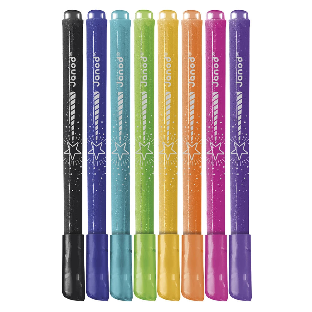 Feutres pailletés (8x) - Janod