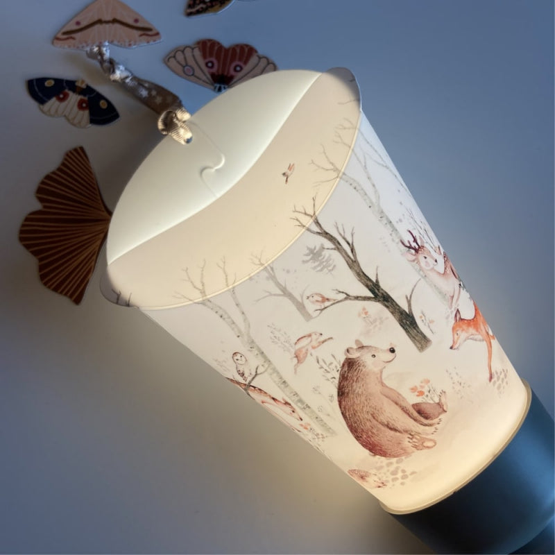 Lampe nomade " Forêt enchantée " - Maison Polochon