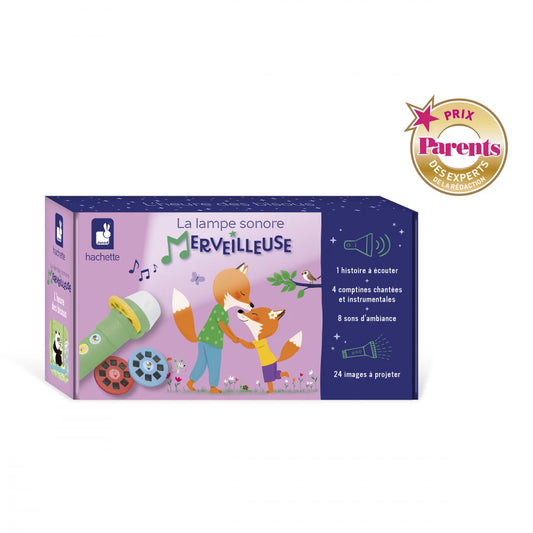 Lampe sonore merveilleuse "L'heure des bisous" - Lilliputiens