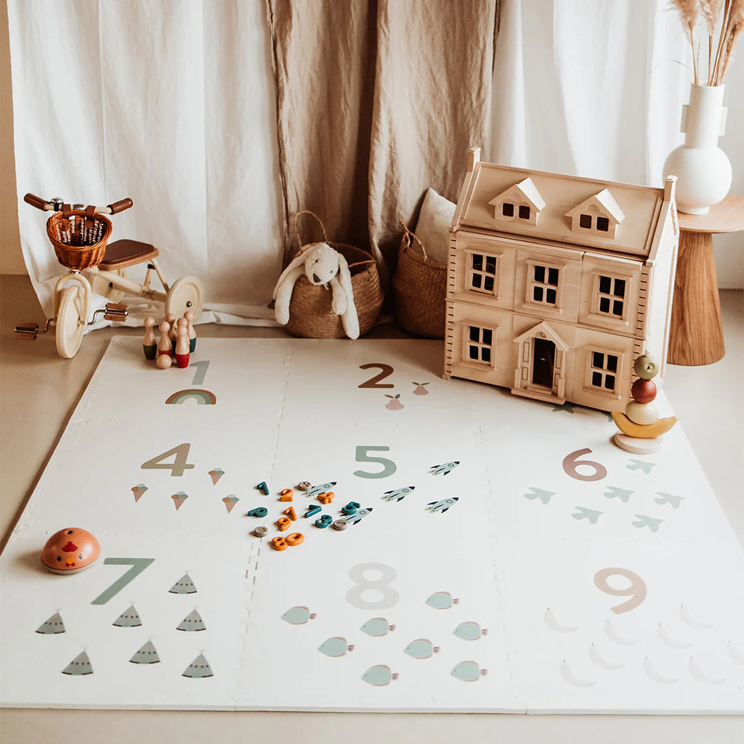 Tapis de jeu en mousse Eevaa (180x180cm)- Play&Go