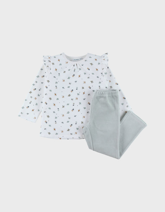 Pyjama velours 2 pièces - Noukie's