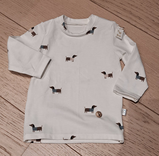 T-shirt longues manches Teckel (T.6M) - Liena